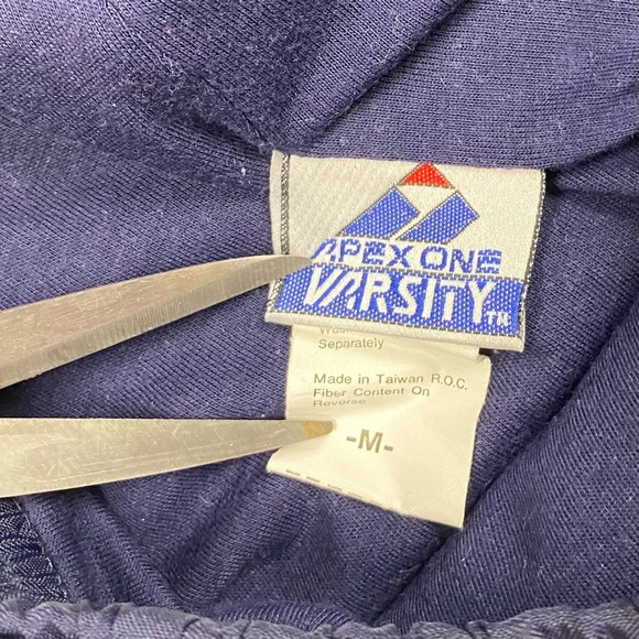 Vintage 90s Georgetown Hoyas Apex One Nylon Windbreaker Pants Mens Medium Track - Picture 8 of 12